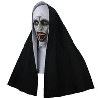 2018 The Nun Full Head Cosplay Horror Movie Mask Valak Conjuring Scary Halloween-Horror Theme-WickyDeez