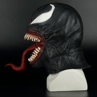 2018 The Venom Movie Mask Eddie Brock Spider-Man Venom Edward Brock Cosplay Mask-Marvel Comics Cosplay-WickyDeez