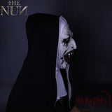 NEW 2018 The Nun Full Head Horror Movie Mask Cosplay The Conjuring Valak Horror Prop Face Costume Mask (Alternate Version)-Horror Theme-WickyDeez