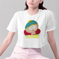 South Parks Eric Theodore Cartman | Women's Cropped T-shirt-painterest-WickyDeez