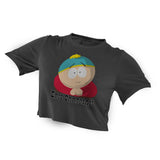 Eric Cartman Women's Cropped T-shirt | South Park Midrift Tee Top - WickyDeez