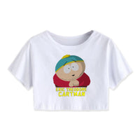 South Parks Eric Theodore Cartman | Women's Cropped T-shirt-painterest-WickyDeez