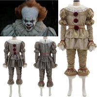 Stephen King's It: Chapter Two Pennywise Full Costume Cosplay Halloween Adult & Kids-Pennywise-WickyDeez