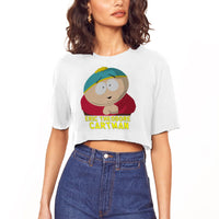 South Parks Eric Theodore Cartman | Women's Cropped T-shirt-painterest-WickyDeez