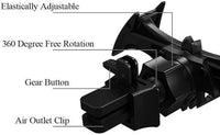 Batwing Car Phone Mount Holder | Car Free Gravity Anti-Scratch Cradle Accessories - WickyDeez