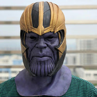 New Endgame Thanos Mask Avengers Infinity War / Endgame Full Handmade Mask FREE SHIPPING-Marvel Comics Cosplay-WickyDeez