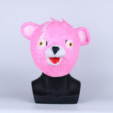 Fortnite Cuddle Team Leader Mask Cosplay Pink Bear Halloween Rep Prop-Computer Game Cosplay-WickyDeez