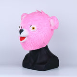 Fortnite Cuddle Team Leader Mask Cosplay Pink Bear Halloween Rep Prop-Computer Game Cosplay-WickyDeez