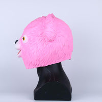 Fortnite Cuddle Team Leader Mask Cosplay Pink Bear Halloween Rep Prop-Computer Game Cosplay-WickyDeez