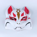 Full Head Fortnite Fox Drift Mask Cosplay Fortnite Kitsune Face Costume Mask Halloween-Computer Game Cosplay-WickyDeez