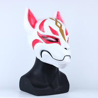 Full Head Fortnite Fox Drift Mask Cosplay Fortnite Kitsune Face Costume Mask Halloween-Computer Game Cosplay-WickyDeez