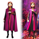 Frozen 2 Princess Anna Costume Cosplay Full Set High Quality Outfit-Frozen 2-WickyDeez