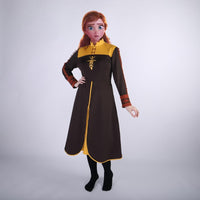 Frozen 2 Princess Anna Costume Cosplay Full Set High Quality Outfit-Frozen 2-WickyDeez