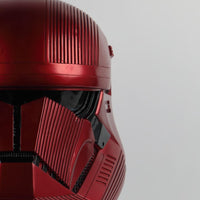 Star Wars 9 The Rise of Skywalker Sith Trooper Red Helmet Cosplay Mask Prop