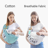 Multi-Purpose Adjustable Baby Sling Carrier | Soft Compact for Newborns - WickyDeez