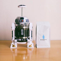 Star Wars R2-D2 Coffee Press Maker | 960mL High Quality, Food-Grade Stainless Steel Press - WickyDeez