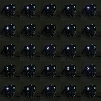 NEW Version 25 Changeable Emoji LED Light Eyes Faces Watch Dogs 2 Mask Marcus Holloway Wrench Rivet Cosplay Mask with Remote Control WickyDeez