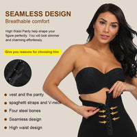 3 in 1 ShapeWear Trim Trainer | An Adjustable Tummy Tuck & Booty Lift Shaper - WickyDeez