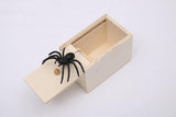 The Jumping Spider Prank Box | Hidden in Wooden Case for Tricks Jokes Gags Pranks - WickyDeez