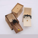 The Jumping Spider Prank Box | Hidden in Wooden Case for Tricks Jokes Gags Pranks - WickyDeez