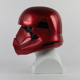 Star Wars 9 The Rise of Skywalker Sith Trooper Red Helmet Cosplay Mask Prop