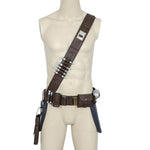 Inspired Cosplay The Mandalorian Bullet Belt with Holster Metal Buckle Baldric Costume Prop - WickyDeez