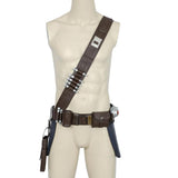 Inspired Cosplay The Mandalorian Bullet Belt with Holster Metal Buckle Baldric Costume Prop - WickyDeez