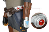 Inspired Cosplay The Mandalorian Bullet Belt with Holster Metal Buckle Baldric Costume Prop - WickyDeez