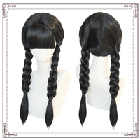 Inspired Made 2022 Wednesday Addams Cosplay Hair Movie & Netflix Show Wig Prop