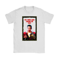 Inspired by Shazam Movie Parody Poking Fun at Thanos Womens Shirt-DC Comics Cosplay-WickyDeez