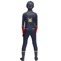 NEW Kids Spider-Man No Way Home Full Cosplay Costume With Mask | Zentai Red & Black Spiderman Jumpsuit Superhero Costume Set-WickyDeez-WickyDeez