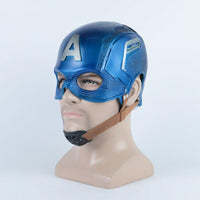 NEW Captain America Endgame Avengers Mask Cosplay Costume Helmet Prop Mask-Marvel Comics Cosplay-WickyDeez