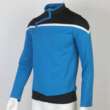 NEW-Star-Trek-Lower-Decks-Costume-Shirt-Top-Captain-Freeman-Ensign-Rutherford-Red-Yellow-Blue-Uniform-Top-WickyDeez-9