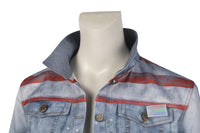 NEW America Chavez Denim Jacket | Cosplay Costume Jacket in Dr Strange The Multiverse of Madness 2022-WickyDeez | Kitty-WickyDeez