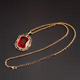 The Sandman Ruby Neckalce King of Dreams Morpheus | Cosplay Costume Red Stone Pendant Prop-WickyDeez | Ben-WickyDeez