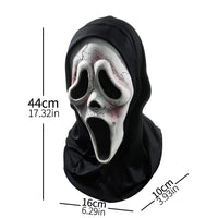 Scream 6 Face Mask | Ghost Cosplay Costume Horror Halloween Latex Masks Costume Props