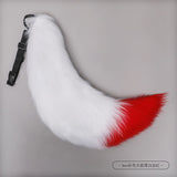 Anime Furry Fox Ear Headband with Tail | Lolita Costume Cosplay Cat Ears Hairpin Tail Prop