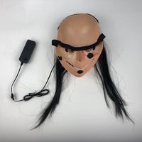 LED MOMO Horror Mask | Hacking Game MO MO Cosplay Costume Prop