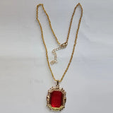 The Sandman Ruby Neckalce King of Dreams Morpheus | Cosplay Costume Red Stone Pendant Prop-WickyDeez | Ben-WickyDeez