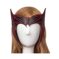 Scarlet Witch Wanda Vision Costume Mask | Superhero Cosplay Mask Headwear - WickyDeez