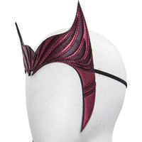 Scarlet Witch Wanda Vision Costume Mask | Superhero Cosplay Mask Headwear - WickyDeez