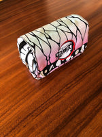 Anime Demon Slayer Pencil Case | Kimetsu No Yaiba Tanjirou Giyuu Cosplay Zipper Student Stationery Wallet School Season Gift-WickyDeez | Ben-WickyDeez