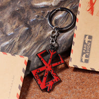 Anime Berserk Guts Behelit Sword Necklace Keychain | The Golden Age Arc Metal Pendant Jewelry Prop-WickyDeez | Ben-WickyDeez