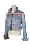 NEW America Chavez Denim Jacket | Cosplay Costume Jacket in Dr Strange The Multiverse of Madness 2022-WickyDeez | Kitty-WickyDeez