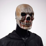 Skeleton Moveable Mouth Skull Mask Halloween Horror Haunted House Cosplay Costume Party Mask-WickyDeez | Ben-WickyDeez