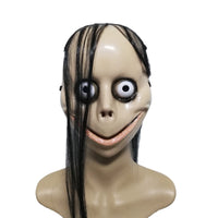 LED MOMO Horror Mask | Hacking Game MO MO Cosplay Costume Prop