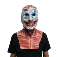 Horrific Scary Bloody Skull Clown Joker Mask | Double Layer Skeleton Demon Killer Cosplay Halloween Horror Mask-WickyDeez | Ben-WickyDeez