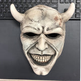 The Black Phone The Grabber Evil Horn Mask | Devil Horn Cosplay Scary Half Face Halloween Costume Prop Mask-WickyDeez | Ben-WickyDeez