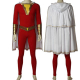 2019 Shazam Movie Custom Made Complete Shazam Cosplay Costume | With or Without Boots | or Cape Only - Free Shipping-DC Comics Cosplay-WickyDeez