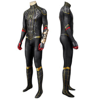 NEW Spider-Man No Way Home Cosplay Costume | Black Gold Jumpsuit-WickyDeez | Kitty Michelle-WickyDeez